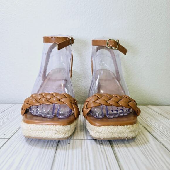 A New Day Women's Espadrille Wedge Heels Sandals Memory Foam Insoles- Women's 7 - Picture 4 of 8